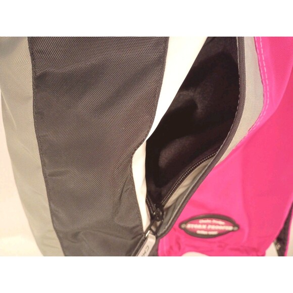 Choko Hot Pink Racing Snowmobile Jacket Women's 18 Powersports Waterproof HR4 - Picture 6 of 16